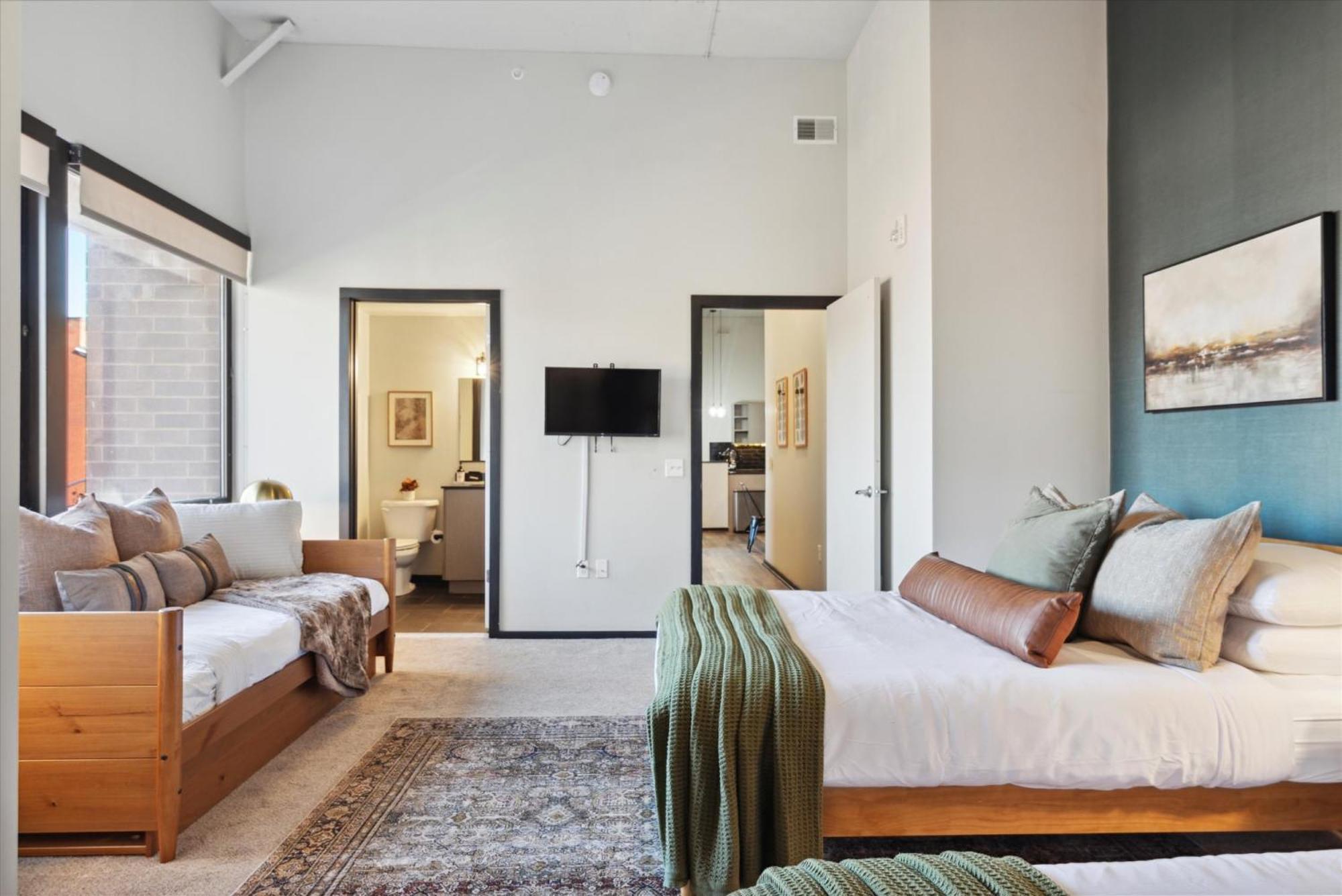 Large 3Br Apts & Studios, Free Parking, Gym, Game Room Philadelphia Eksteriør billede