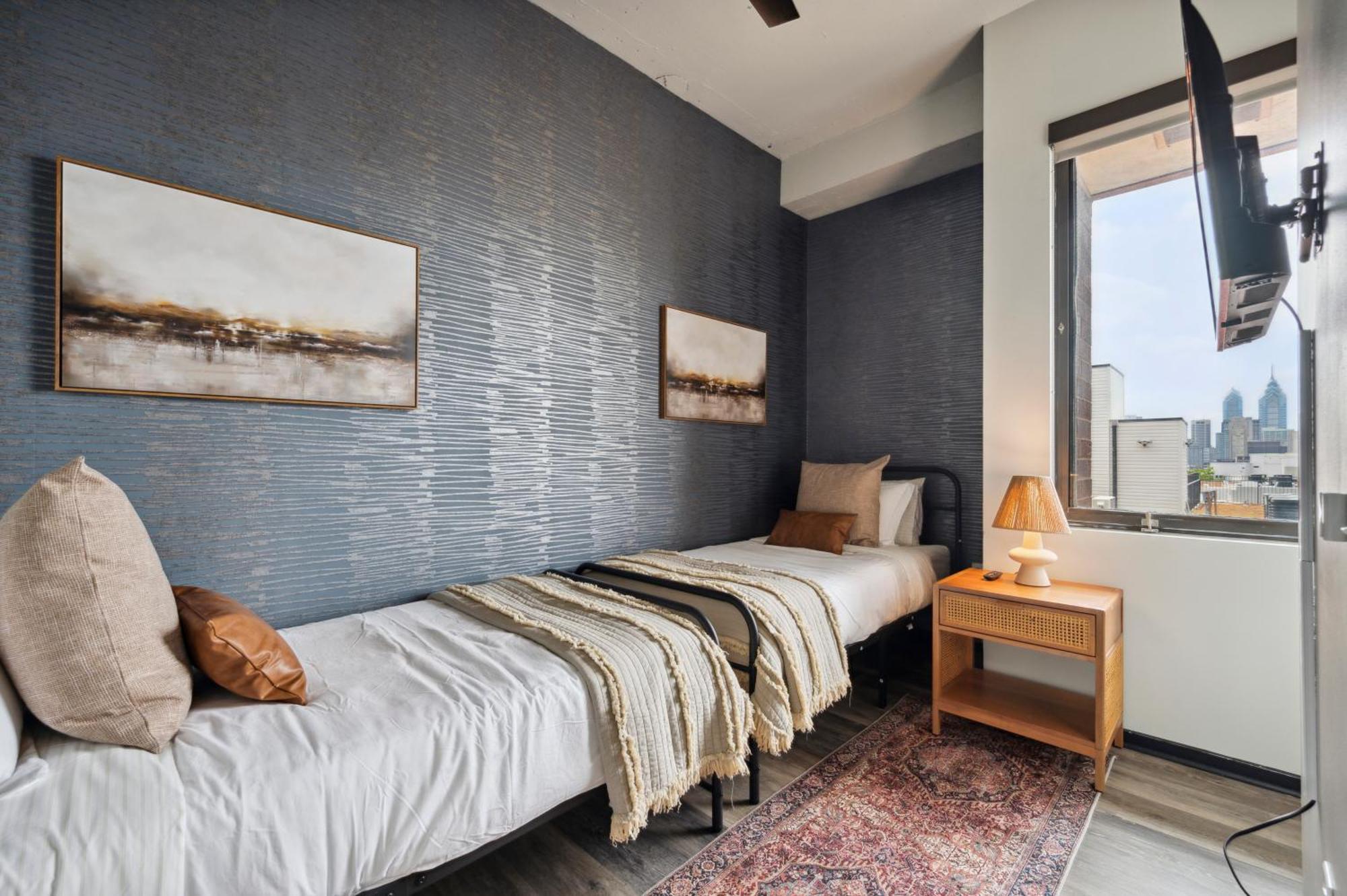 Large 3Br Apts & Studios, Free Parking, Gym, Game Room Philadelphia Eksteriør billede